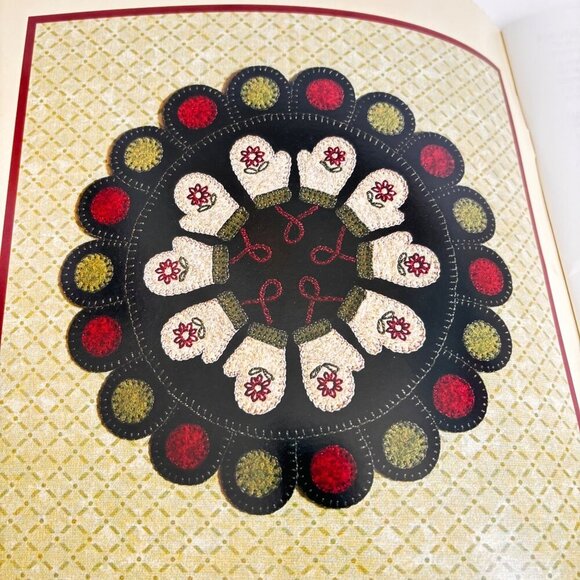 Sugarplum Christmas Quilt Pattern Book L Hohag Brandywine Design Vtg 2004 - Picture 5 of 6
